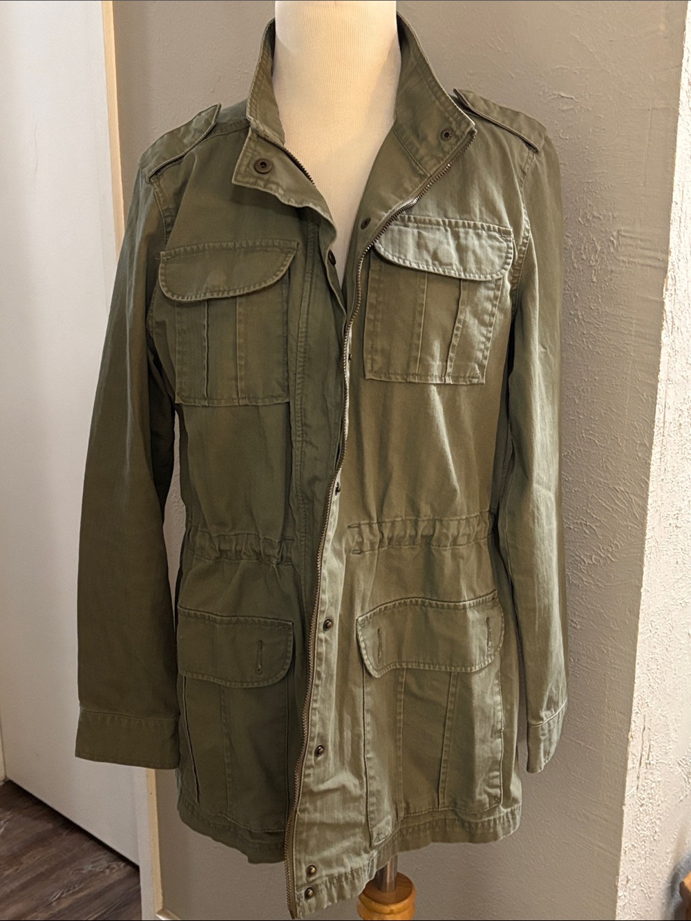 Olive Utility Jacket - Women